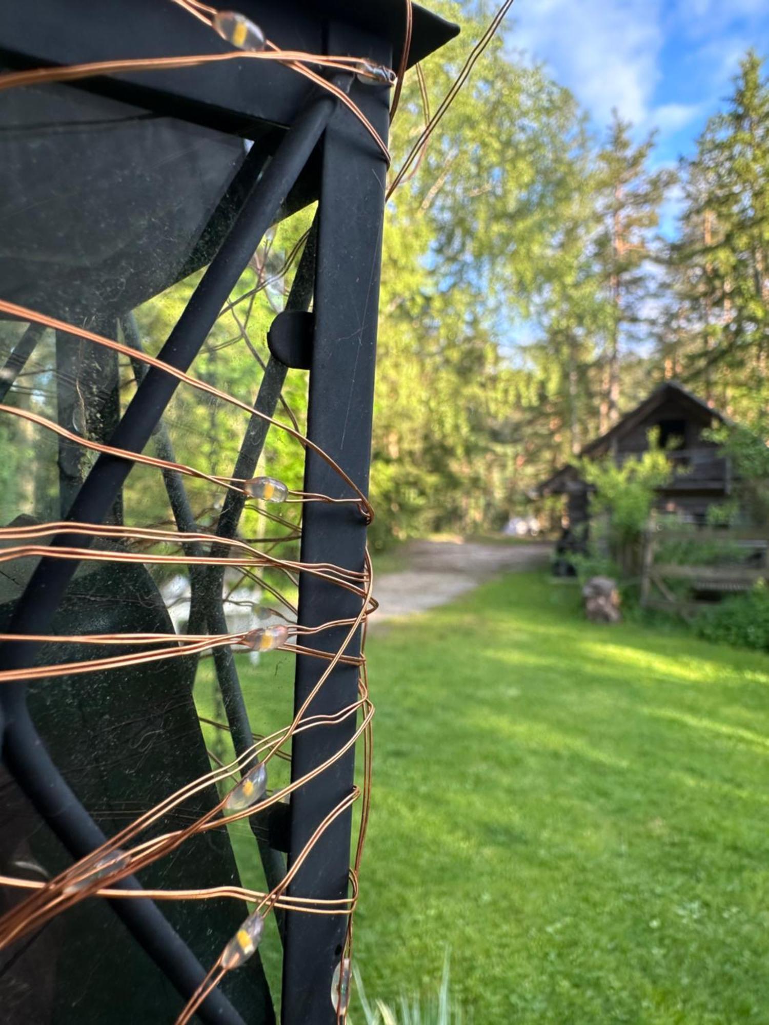 Ferienhaus Im Wald Edelschrott Exteriör bild