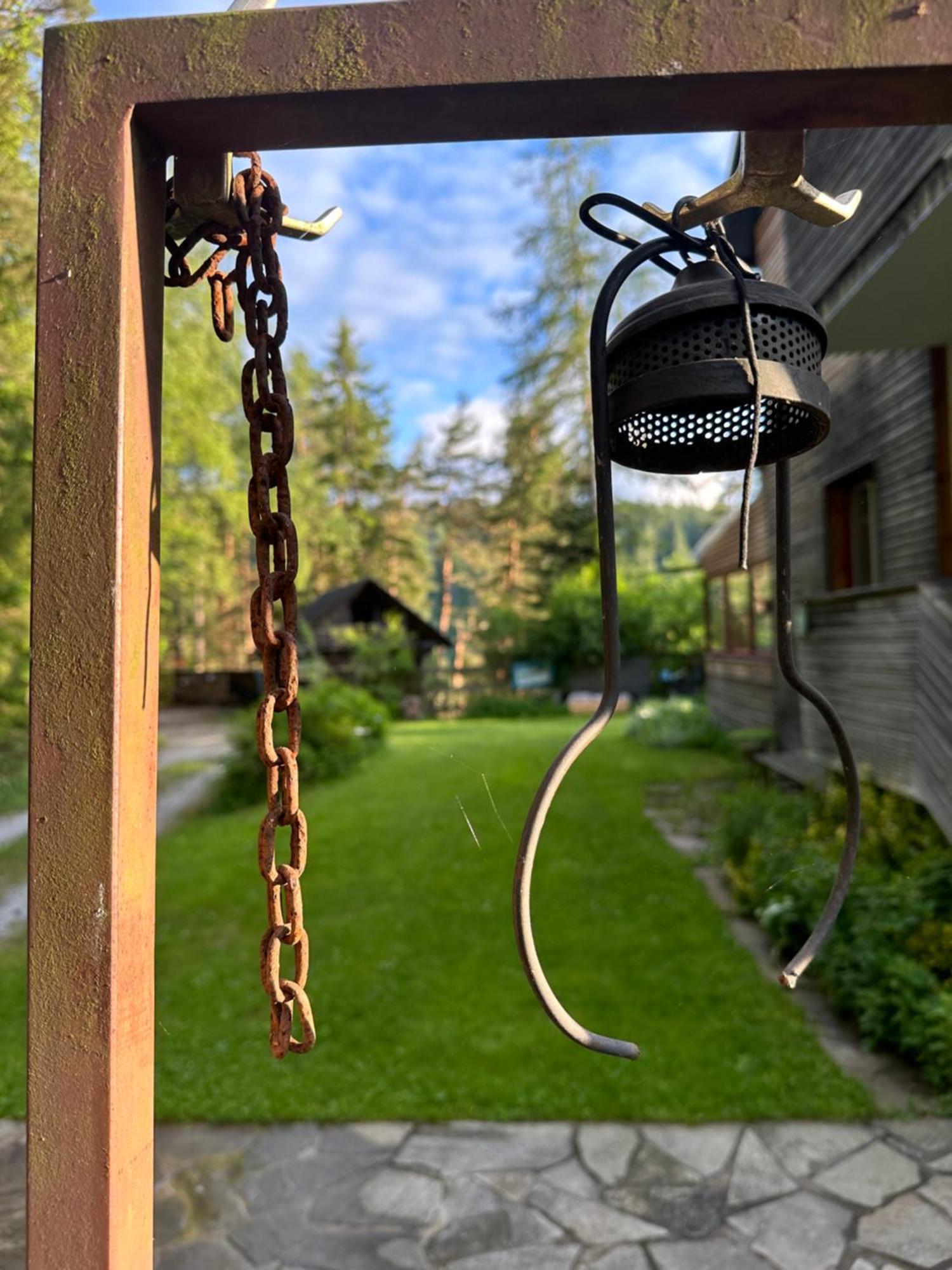 Ferienhaus Im Wald Edelschrott Exteriör bild