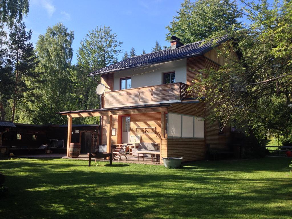 Ferienhaus Im Wald Edelschrott Exteriör bild
